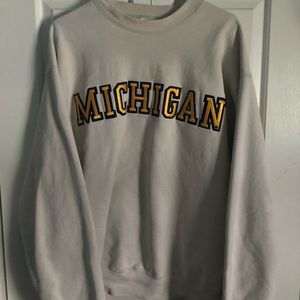 vintage Michigan crewneck